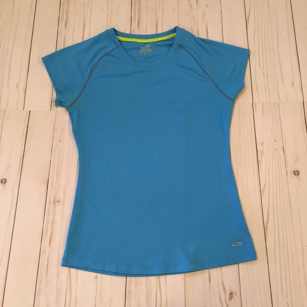 C9 Small Semi-fitted Blue Workout Shirt